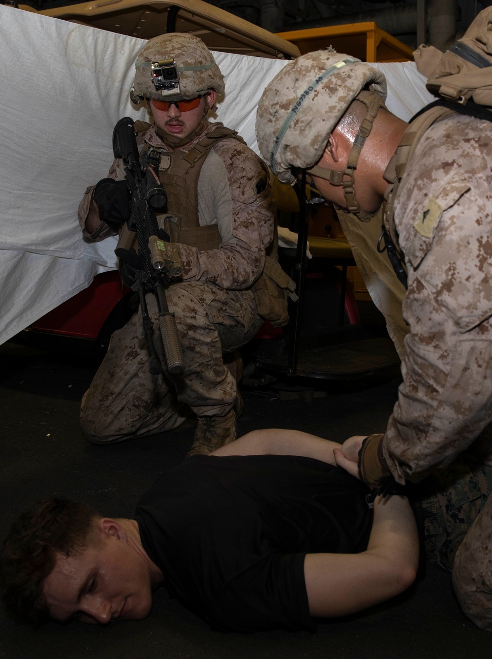 1st Battalion 2nd Marine Regiment Ship to Ship Raid Training