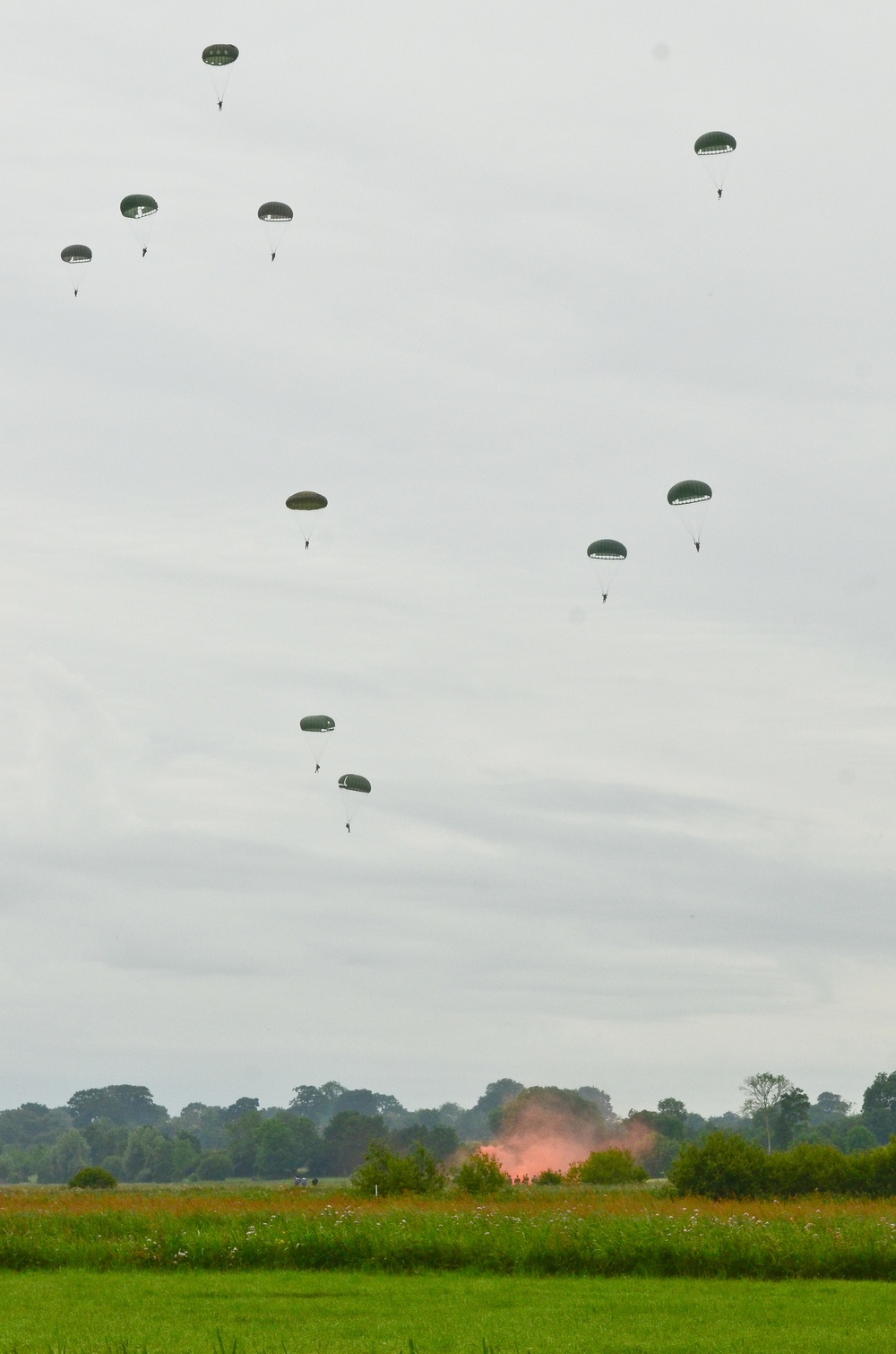 D-Day 75th Anniversary Commemoration Iron Mike Airborne Jump