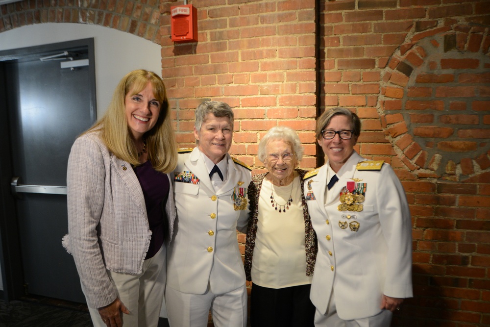 World War II SPAR attends Ninth District change of command ceremony