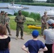 U.S. Marines and Soldiers visit Latvian Sea Scouts