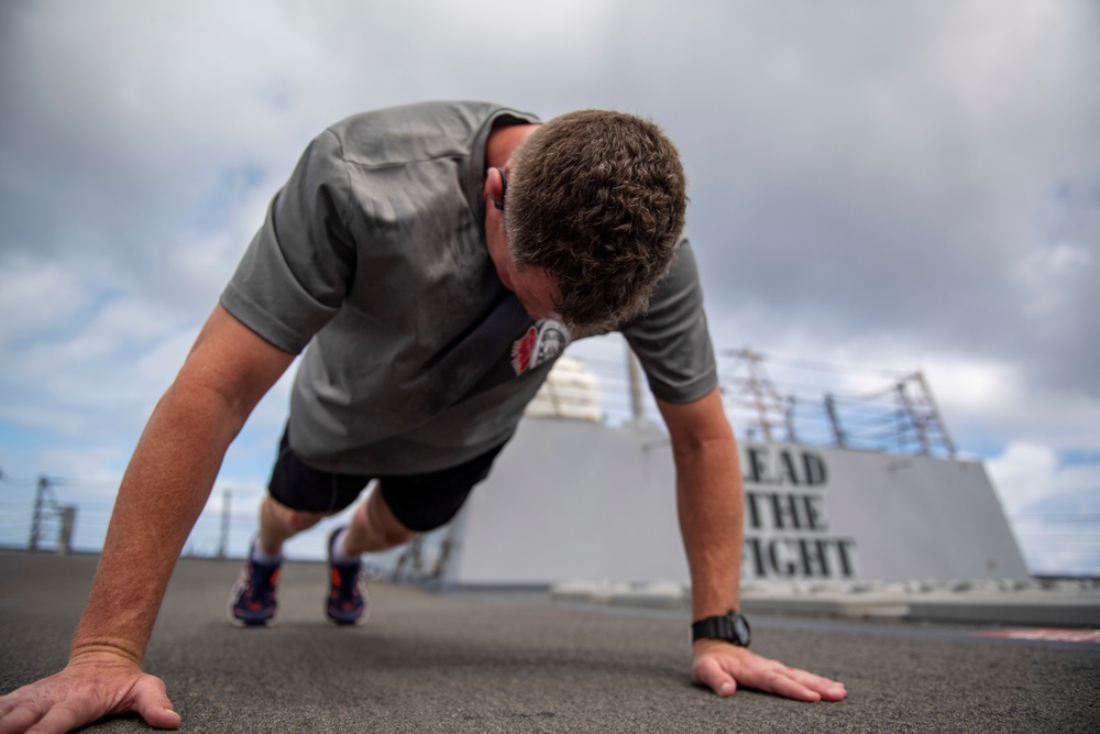 DDG112 Sailors Take on "MURPH" Challenge
