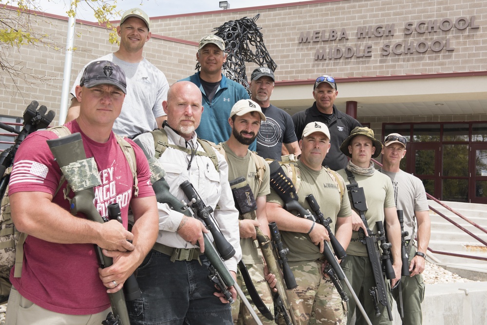 Idaho National Guard marksmanship team trains with local Treasure Valley sniper police