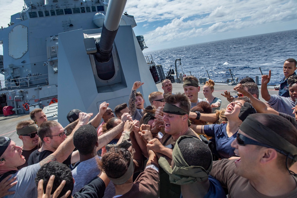 DDG 112 Sailors Take On the "MURPH" Challenge