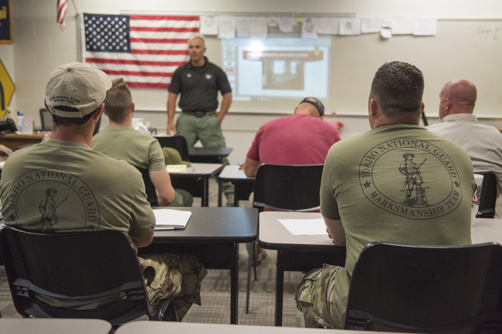 Idaho National Guard marksmanship team trains with local Treasure Valley sniper police