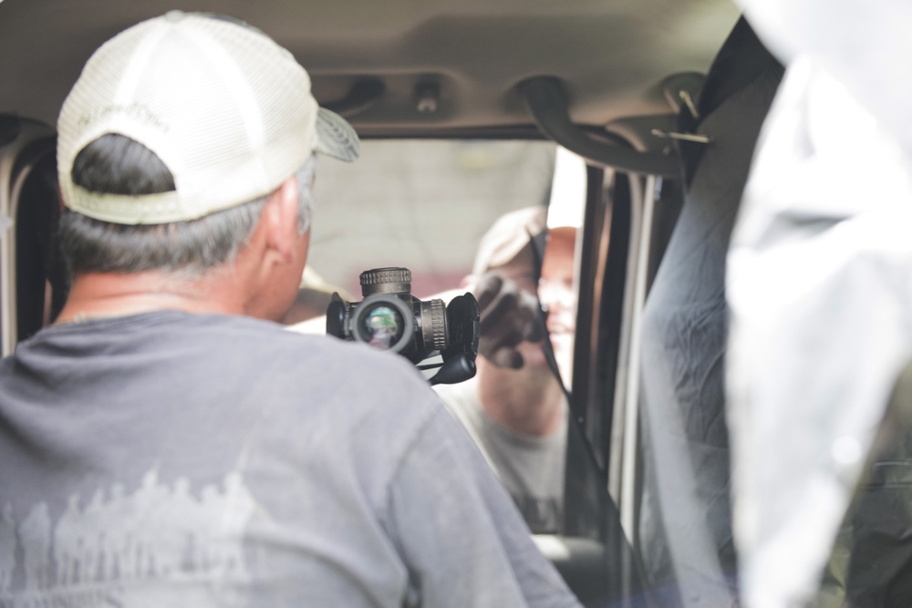 Idaho National Guard marksmanship team trains with local Treasure Valley sniper police