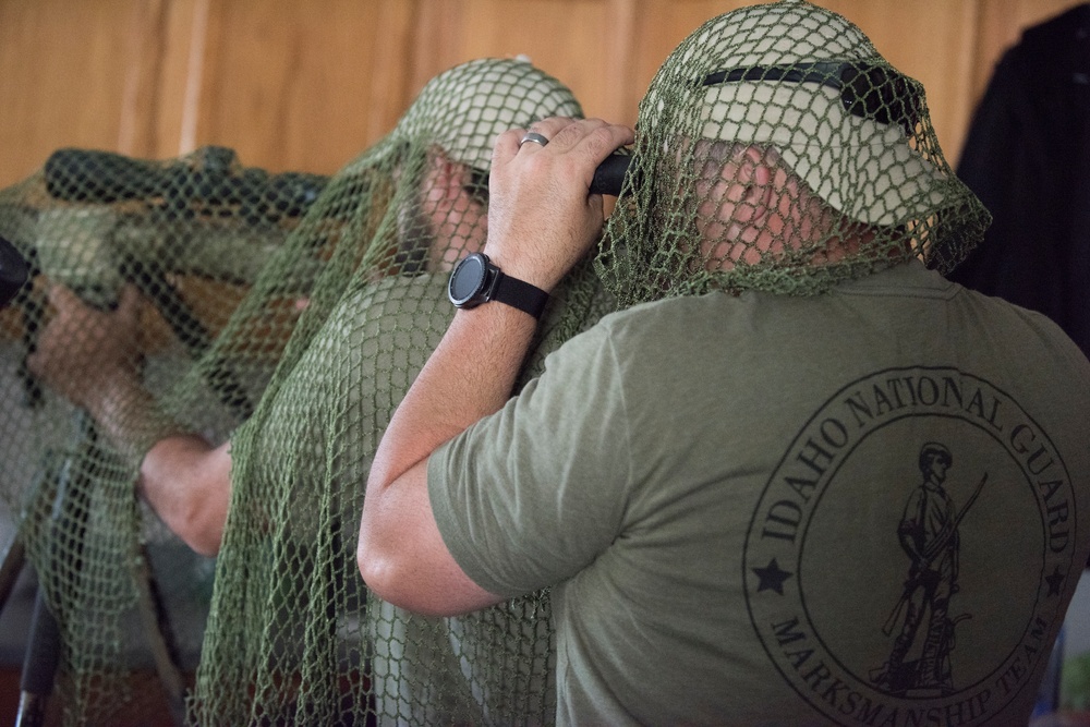 Idaho National Guard marksmanship team trains with local Treasure Valley sniper police