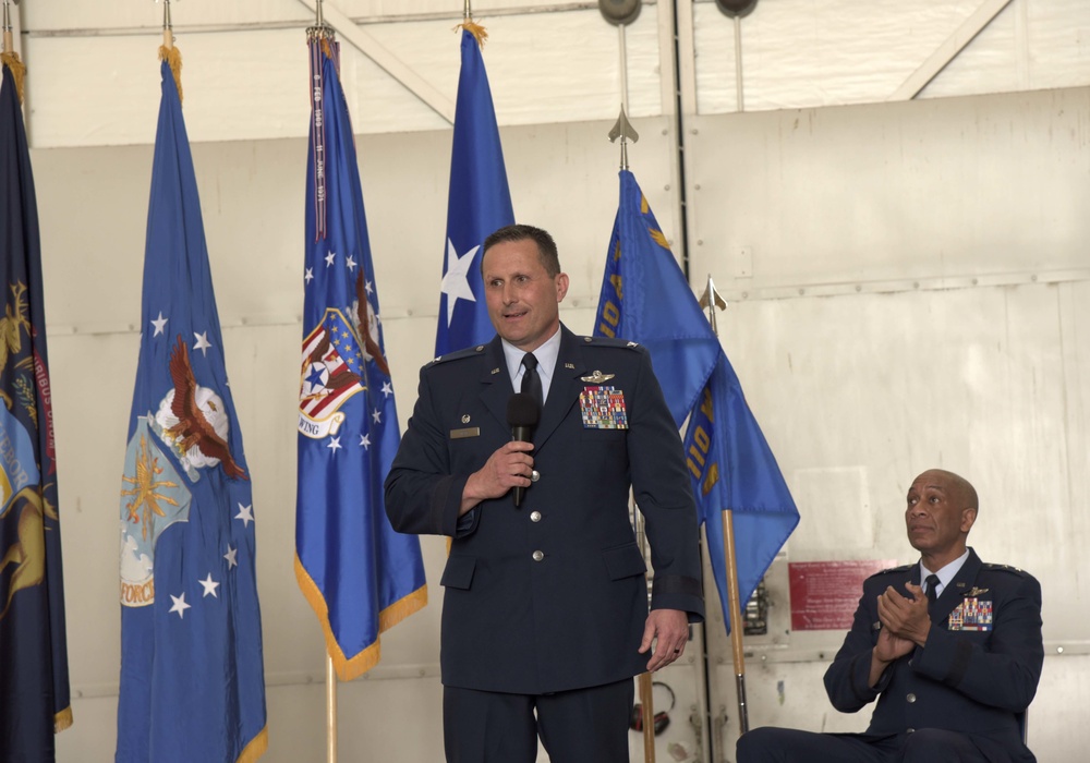 Col. Shawn Holtz Assumes Command of the 110th Wing