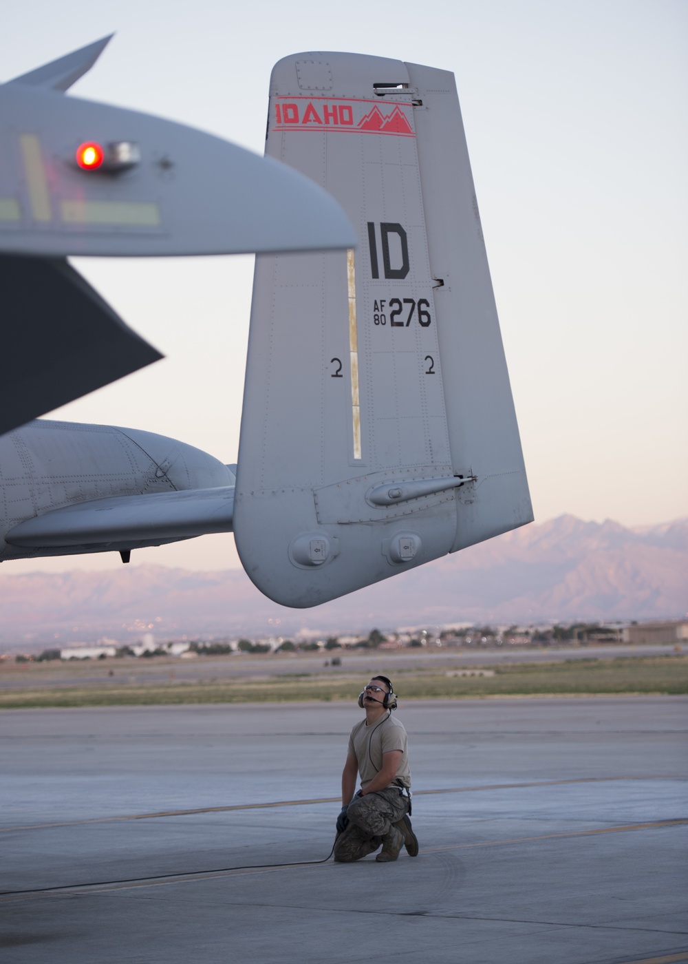 Idaho A-10s takes flight at Nellis AFB for Green Flag-West