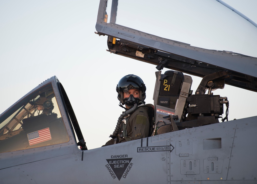 Idaho A-10s takes flight at Nellis AFB for Green Flag-West