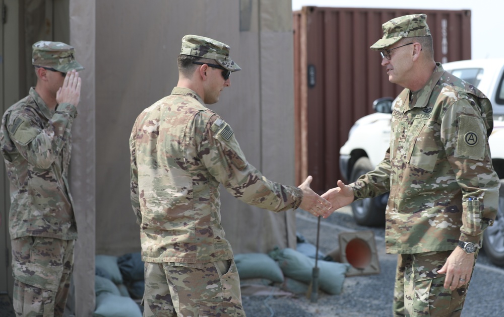 USARCENT commander visits region