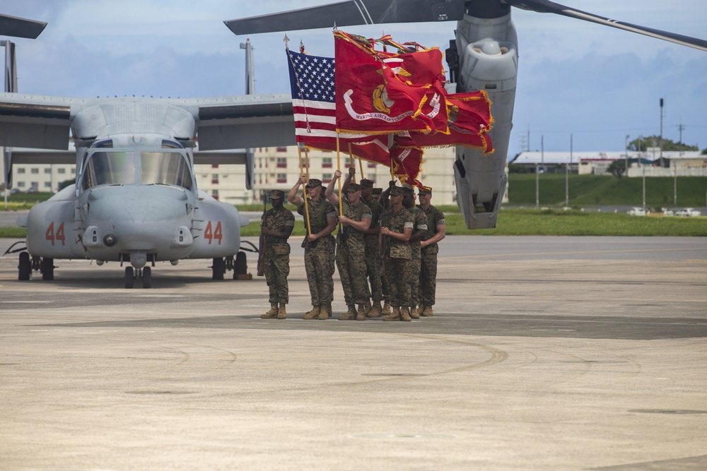 MAG-36 Change of Command