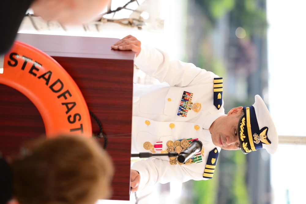 US Coast Guard Cutter Steadfast Change of Command Rose Festival 2019