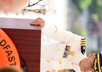 US Coast Guard Cutter Steadfast Change of Command Rose Festival 2019