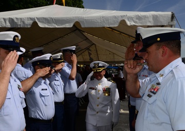 US Coast Guard Cutter Steadfast Change of Command Rose Festival 2019