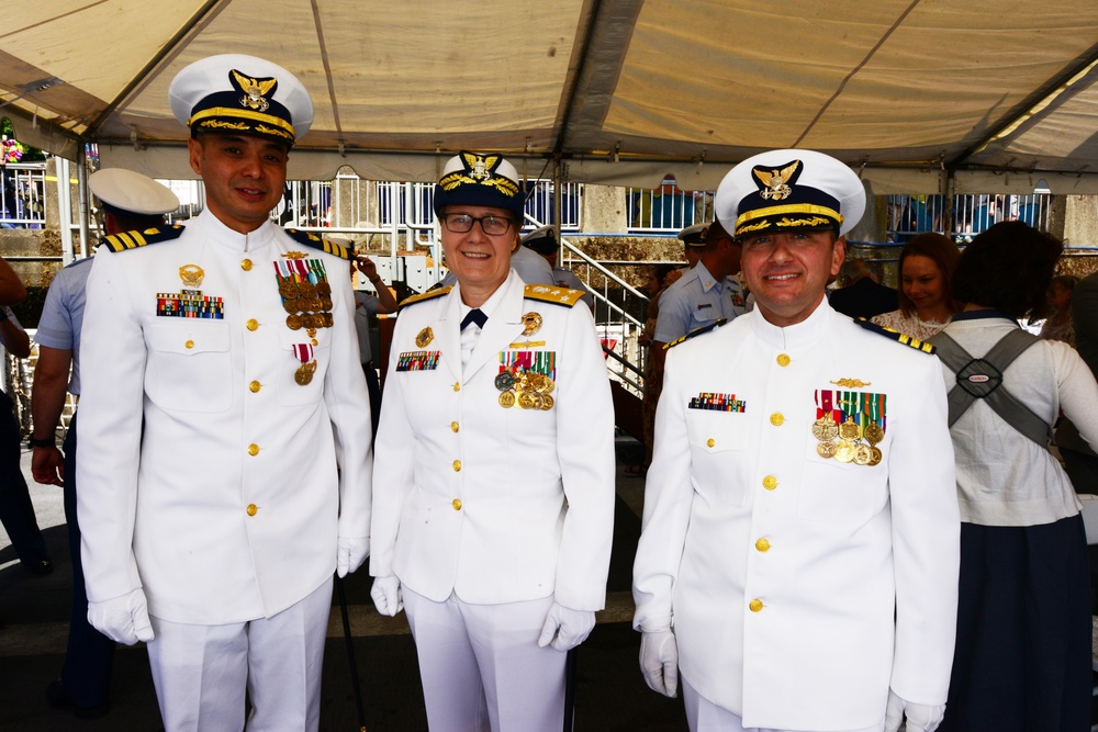 US Coast Guard Cutter Steadfast Change of Command Rose Festival 2019