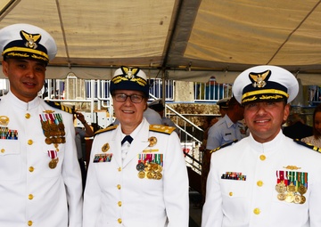 US Coast Guard Cutter Steadfast Change of Command Rose Festival 2019