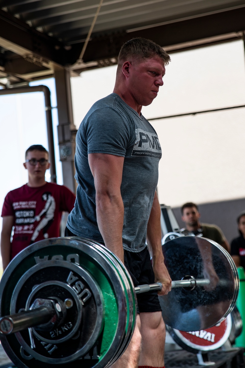 Get after it: service members, civilians compete in deadlifting competition