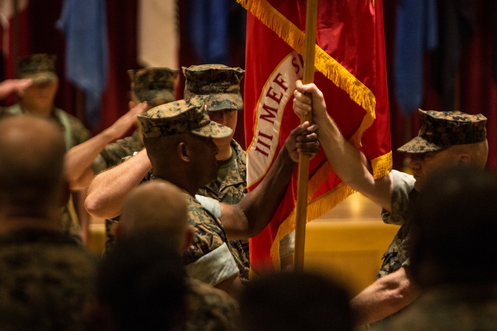 III MEF Support Battalion change of command ceremony