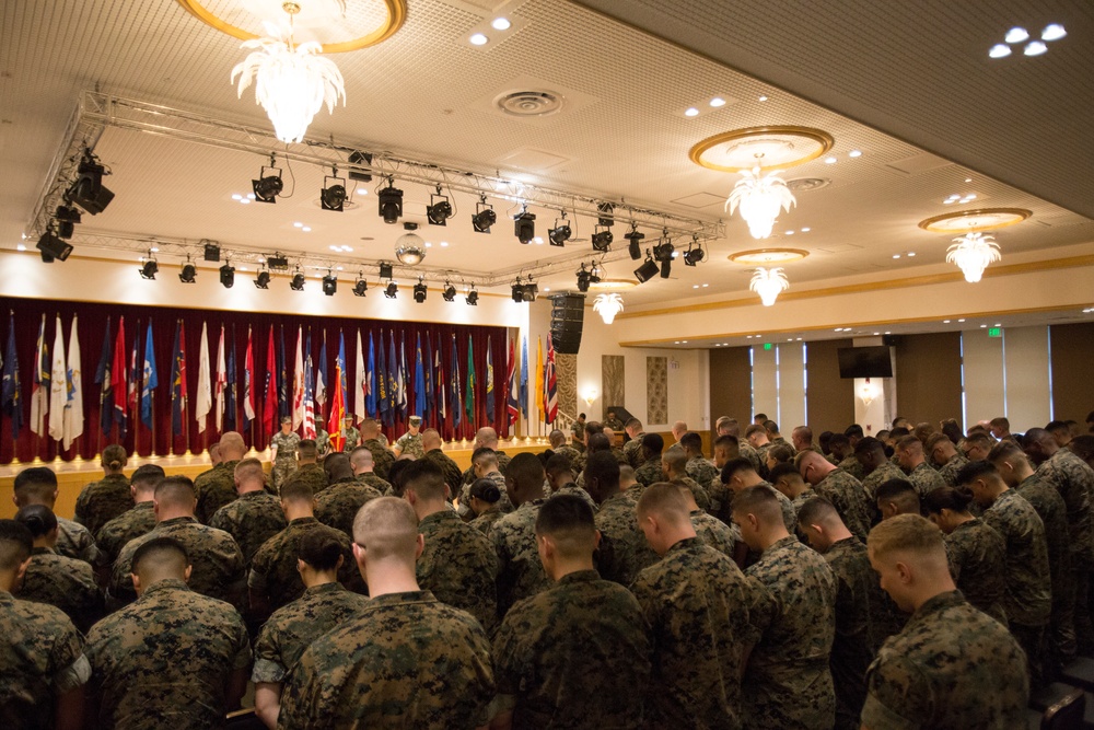 III MEF Support Battalion change of command ceremony