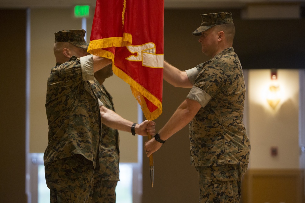 III MEF Support Battalion change of command ceremony