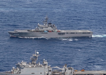 Wasp Amphibious Ready Group (ARG) Operations at Sea with Japanese Maritime Self Defense Force (JMSDF)