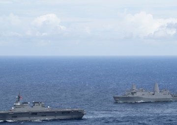 Wasp Amphibious Ready Group (ARG) Operations at Sea with Japanese Maritime Self Defense Force (JMSDF)
