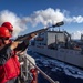 Replenishment-at-sea with USNS Amelia Earhart and USS Green Bay