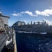Replenishment-at-sea with USNS Amelia Earhart and USS Green Bay
