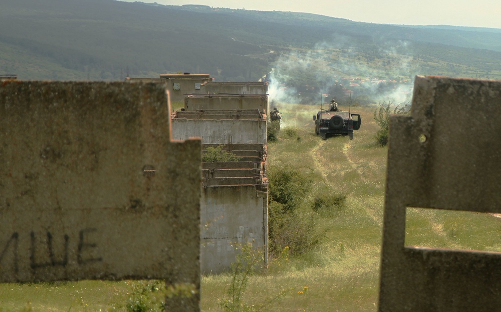 Simulated Multinational Urban Warfare Attack During STRIKE BACK 19