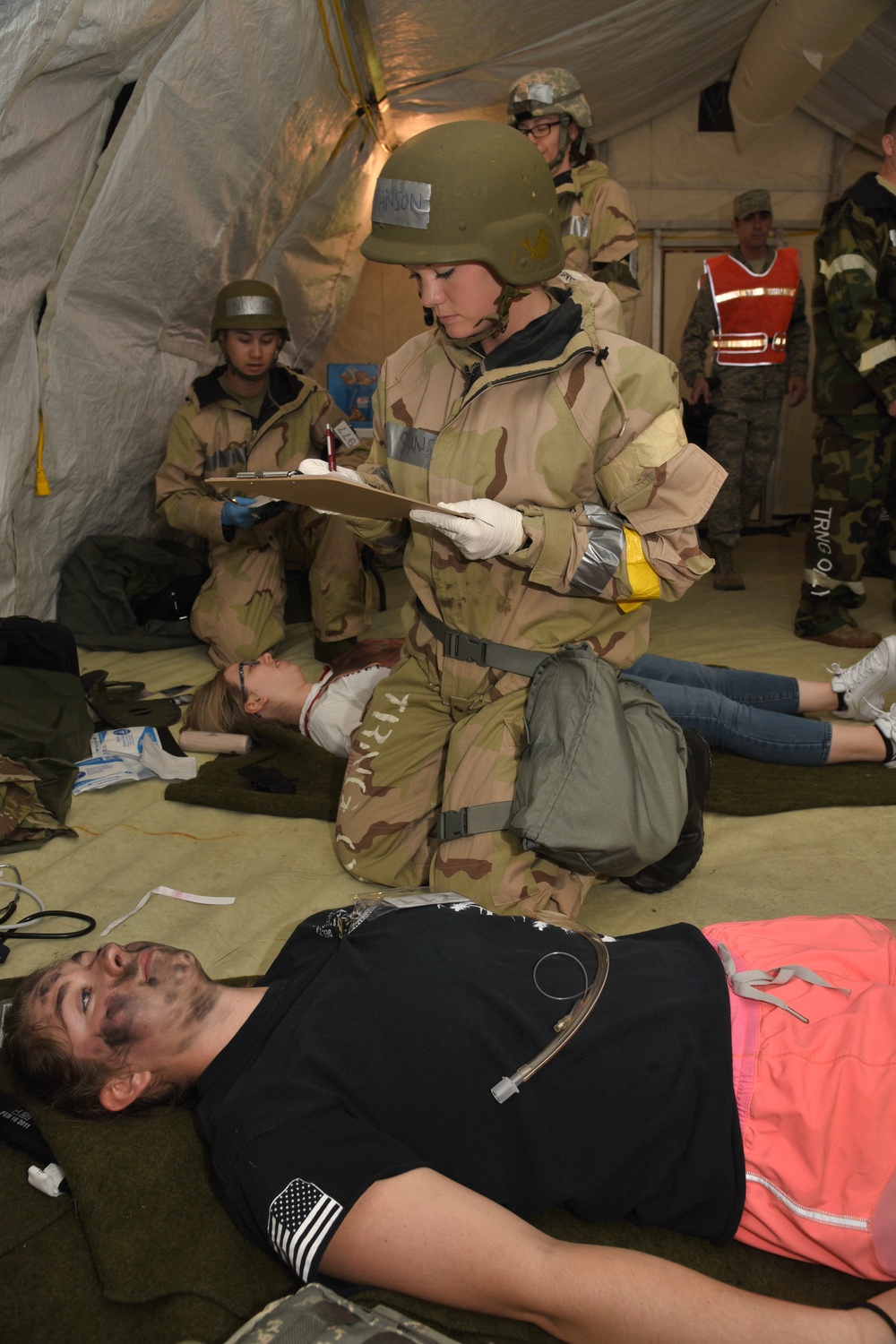 119th Wing conducts training exercises during unit training assembly