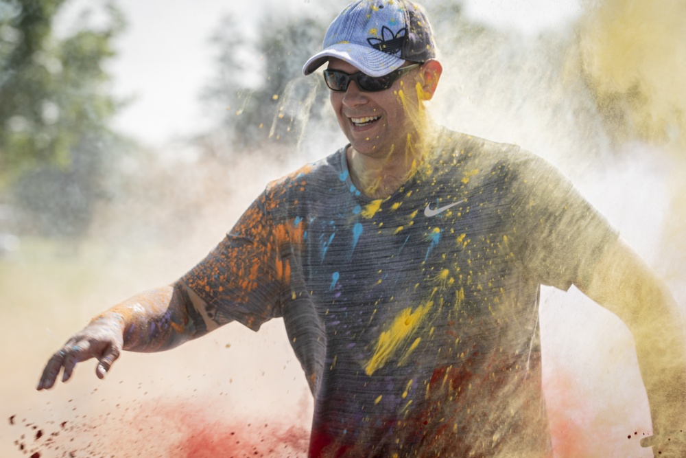 New Jersey National Guard LGBT Pride Month 5K color run