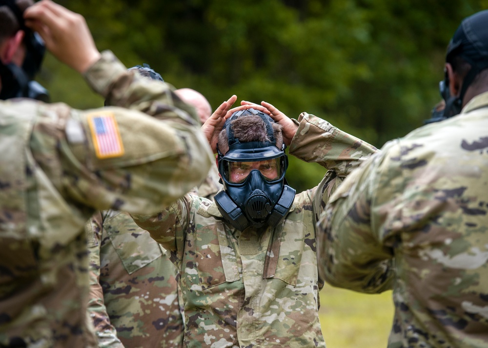 Engineers Get Gassed During Annual Training