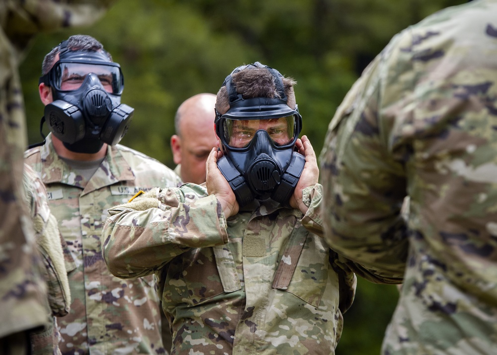 Engineers Get Gassed During Annual Training