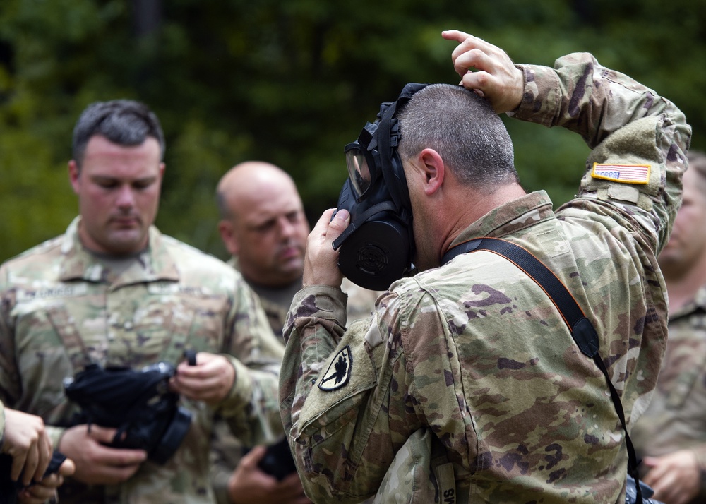 Engineers Get Gassed During Annual Training