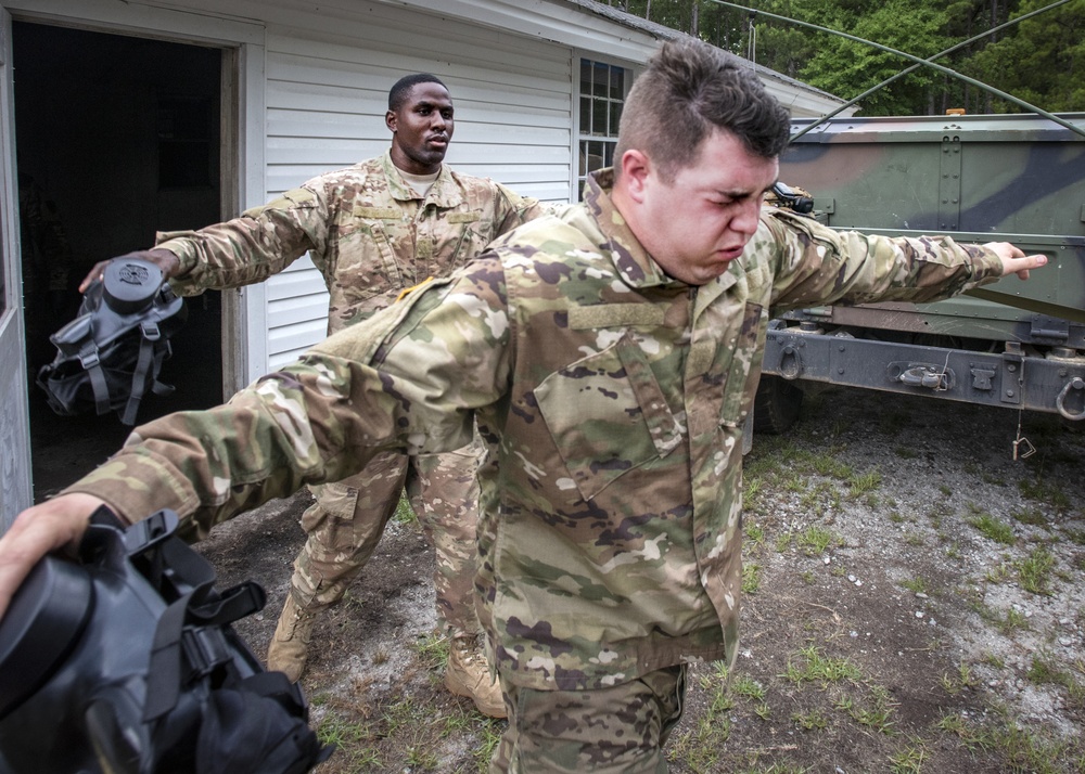 Engineers Get Gassed During Annual Training