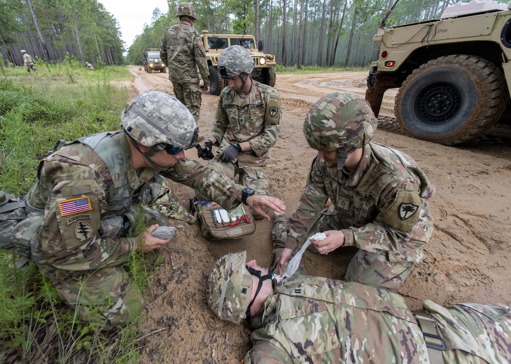 Engineers Conduct Convoy Training