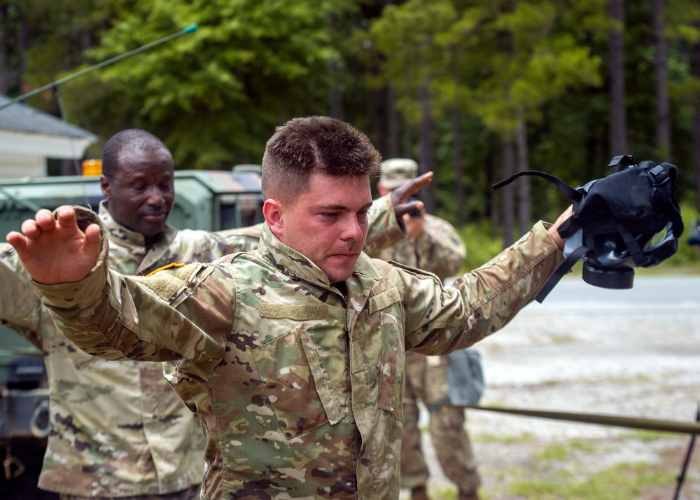 Engineers Get Gassed During Annual Training