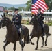 Caisson Mounted Color Guard at Upperville Horse Show