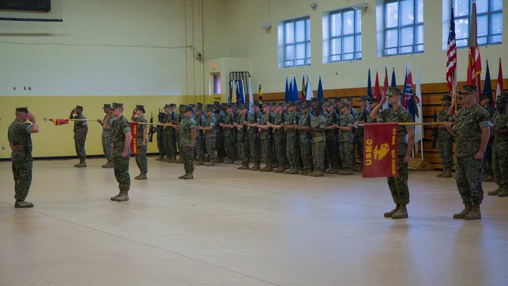 MWSS-272 Change of Command Ceremony