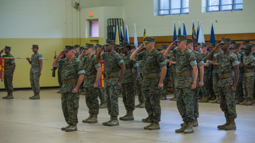 MWSS-272 Change of Command Ceremony