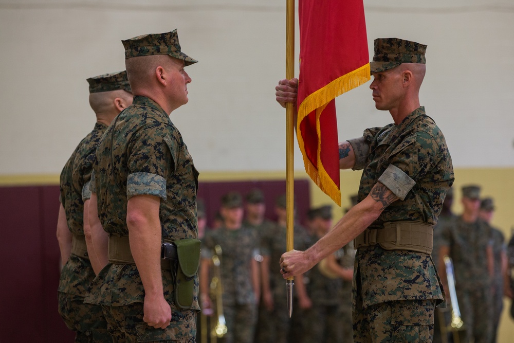 MWSS-272 Change of Command Ceremony