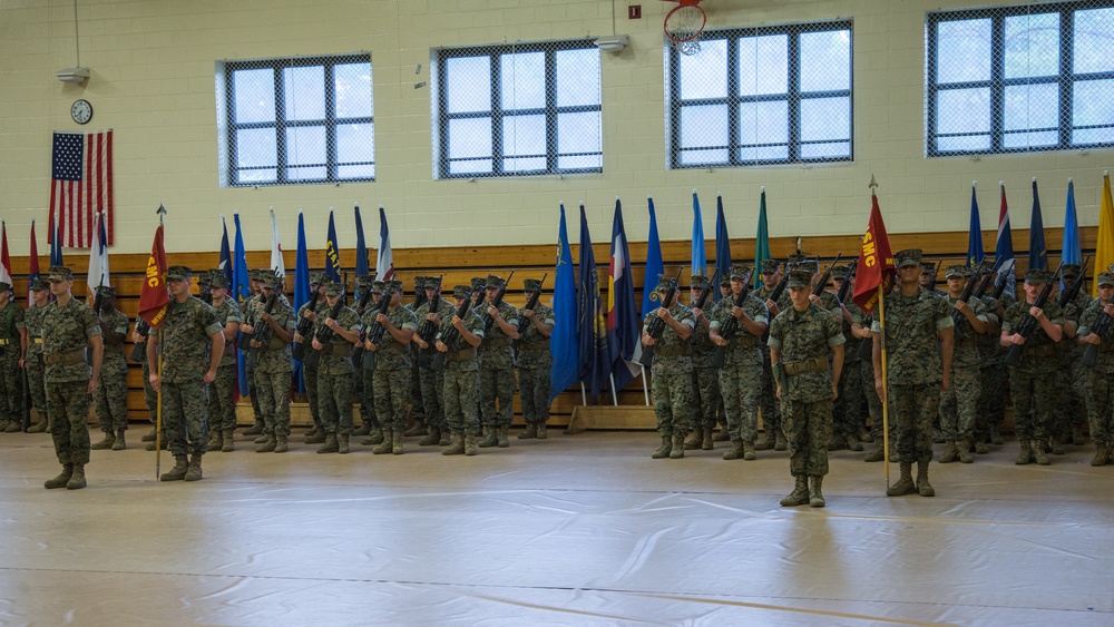 MWSS-272 Change of Command Ceremony