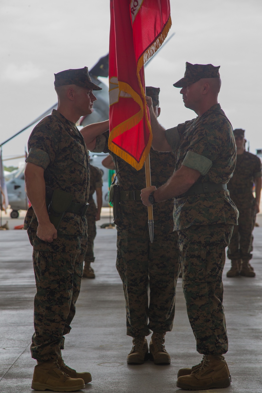 VMM-263 Change of Command Ceremony