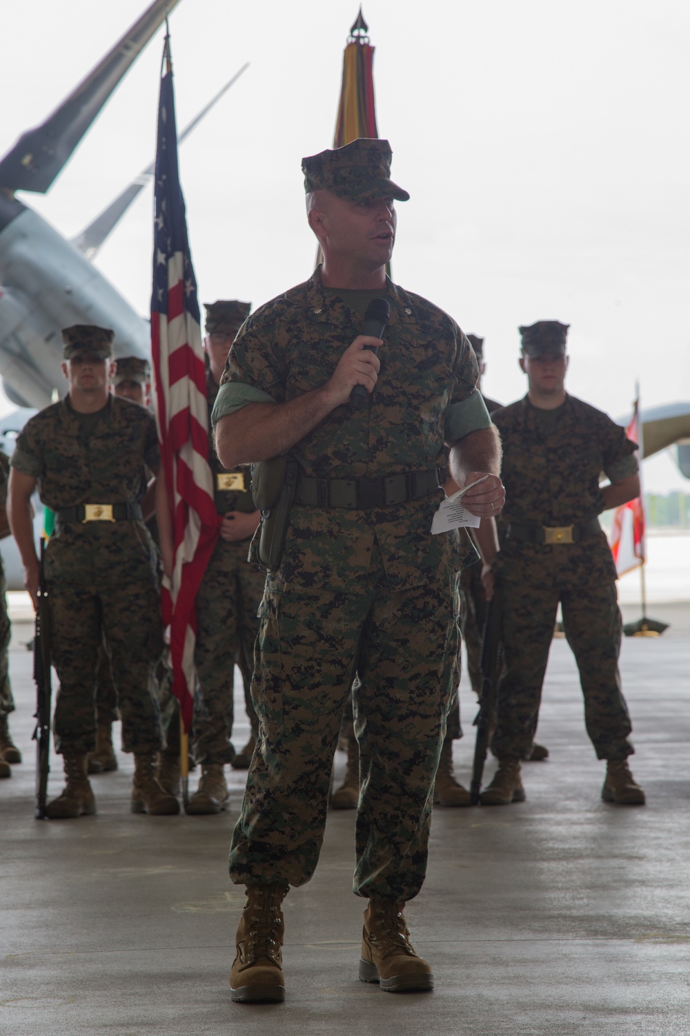 VMM-263 Change of Command Ceremony