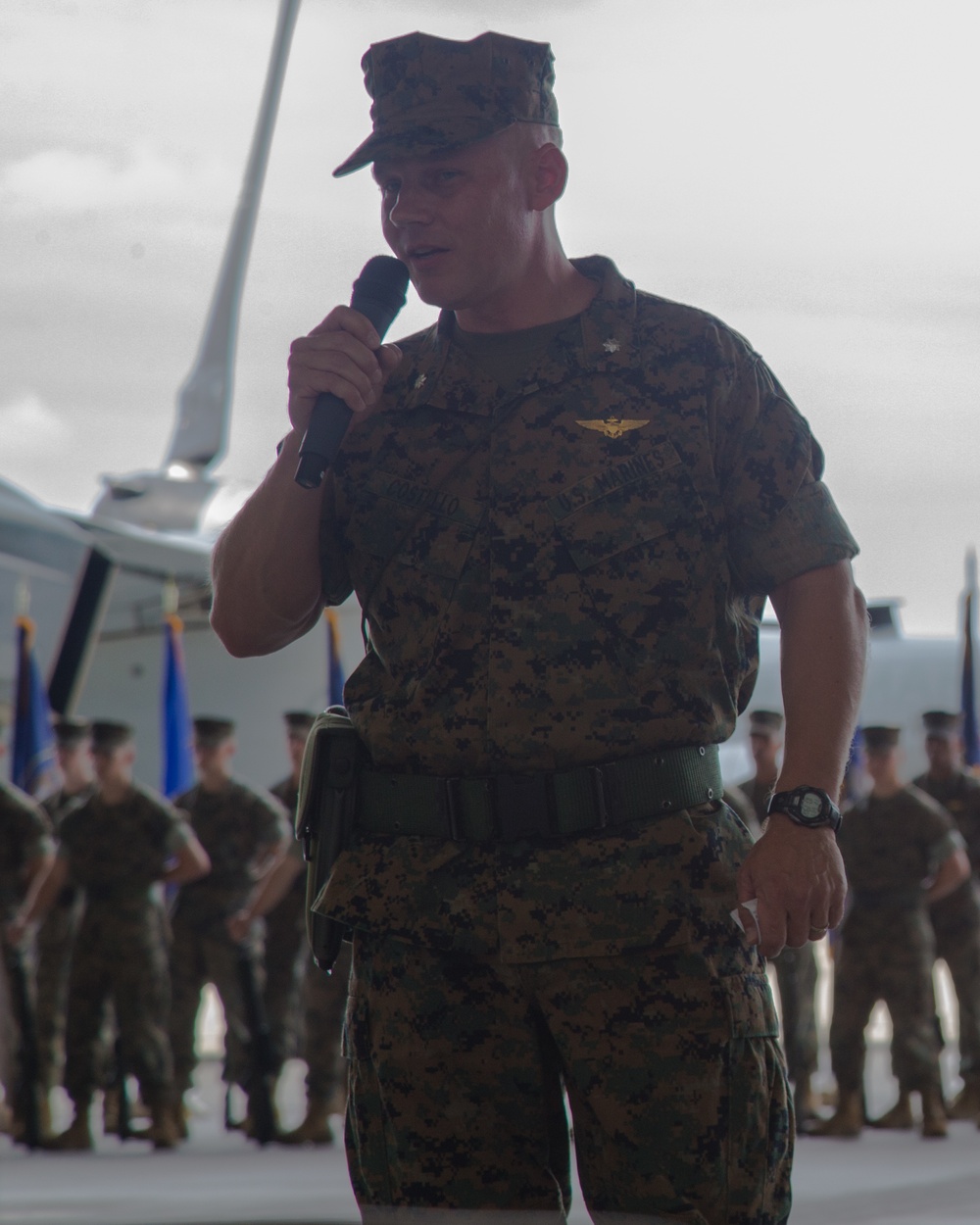 VMM-263 Change of Command Ceremony