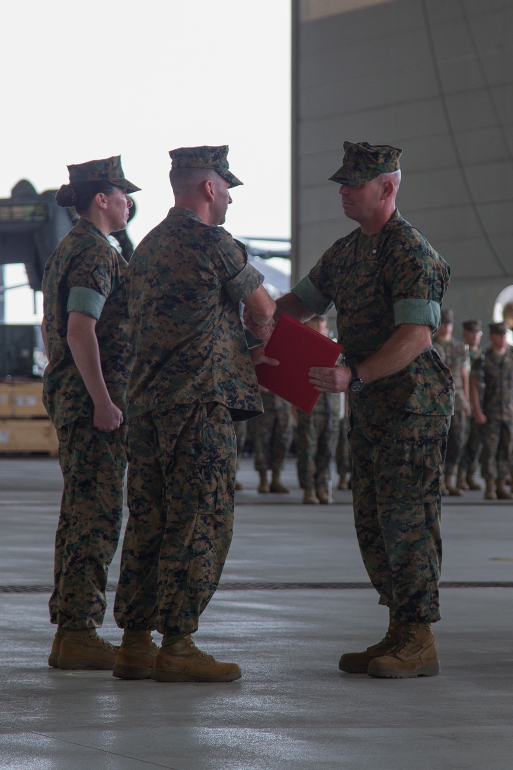 VMM-263 Change of Command Ceremony