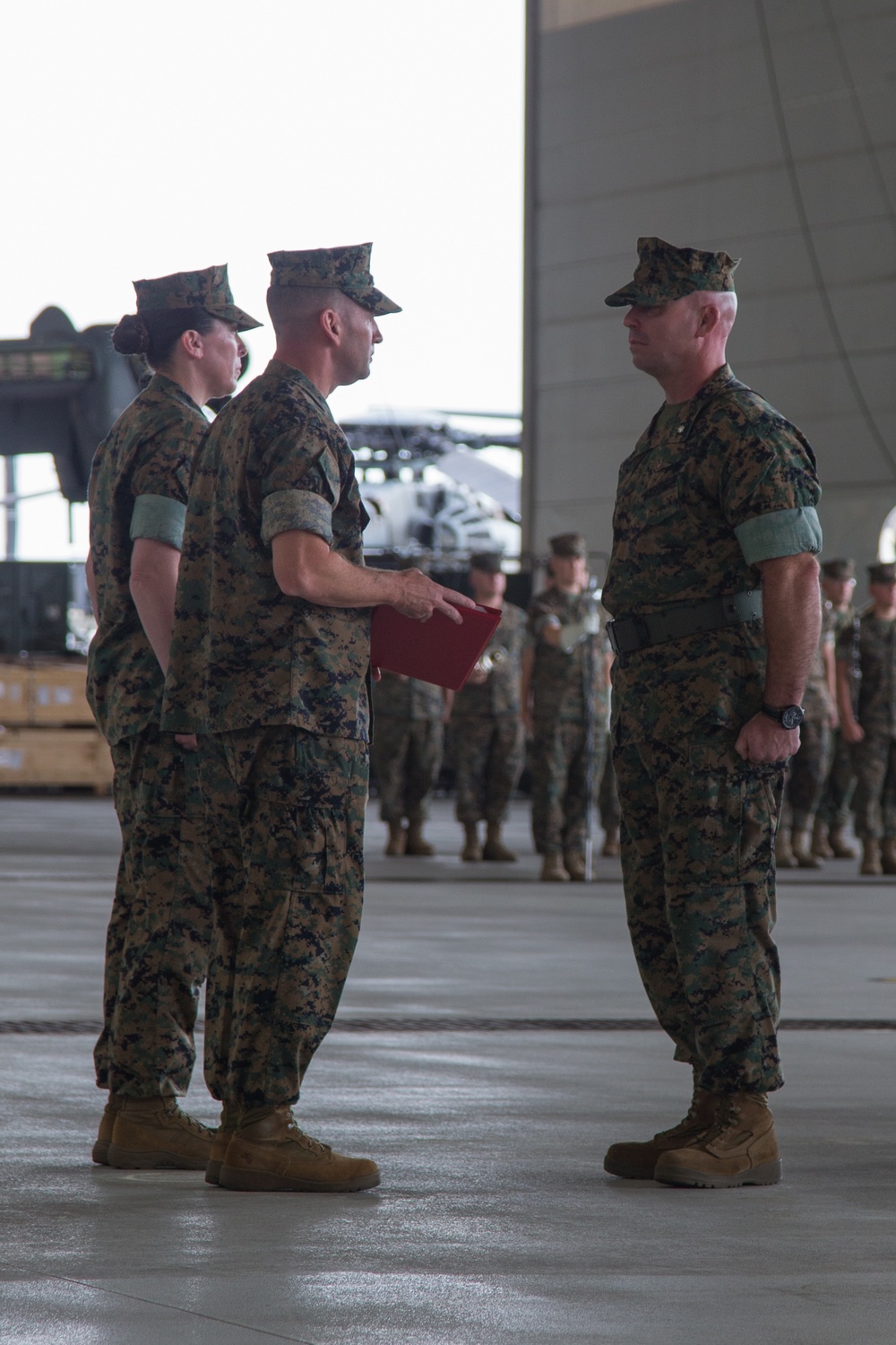 VMM-263 Change of Command Ceremony