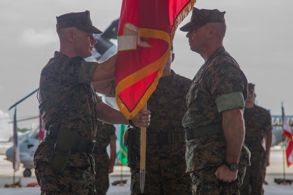 VMM-263 Change of Command Ceremony