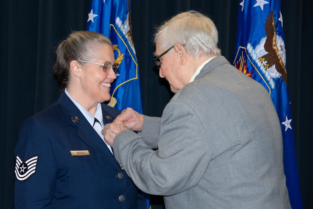 Showing up: Reservist celebrates 37 years at Mile-High Wing