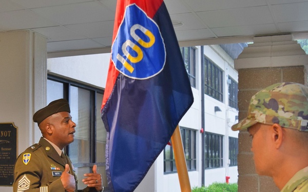 100th Training Division Command Selected for Fielding of Army Greens